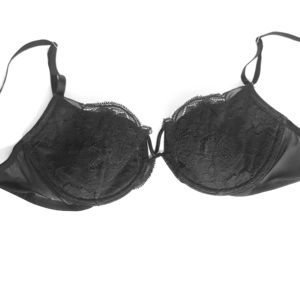 Victoria’s Secret Black Lace Bra Push-up Boudoir